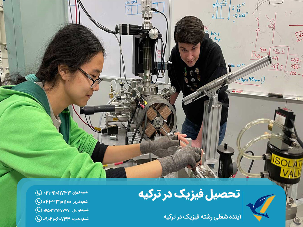 آینده شغلی رشته فیزیک در ترکیه