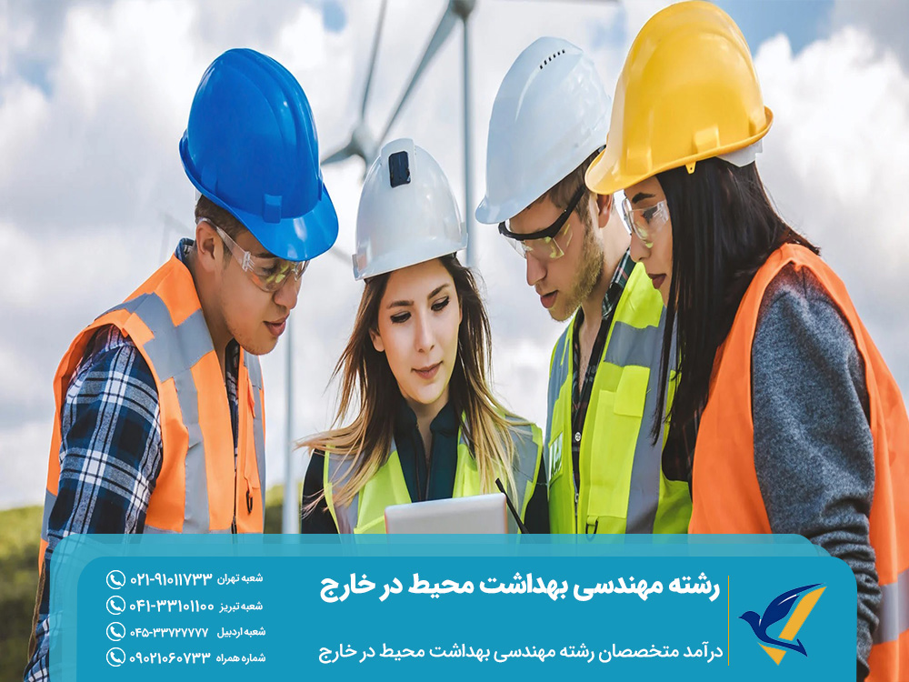 درآمد متخصصان رشته مهندسی بهداشت محیط