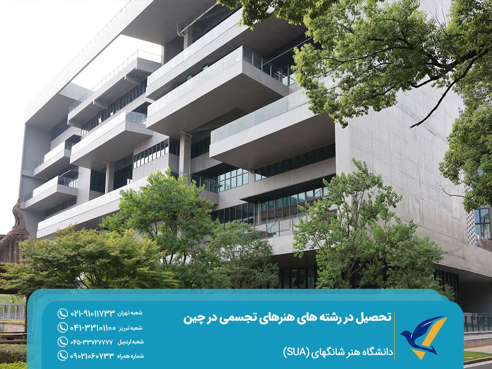 تحصیل در رشته های هنرهای تجسمی در چین 4 دانشگاه هنر شانگهای