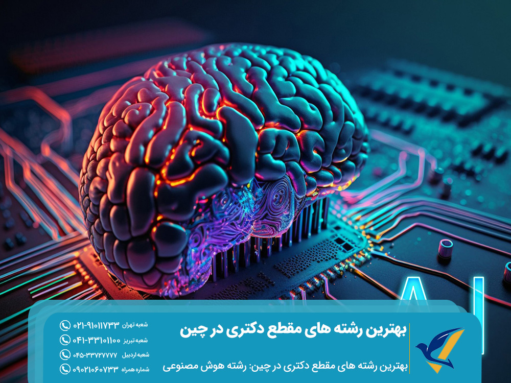 بهترین رشته های مقطع دکتری در چین و رشته هوش مصنوعی
