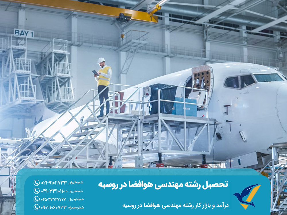 تحصیل رشته مهندسی هوافضا در روسیه 2025: دانشگاهها و هزینهها 5 درآمد و بازار کار رشته مهندسی هوافضا در روسیه