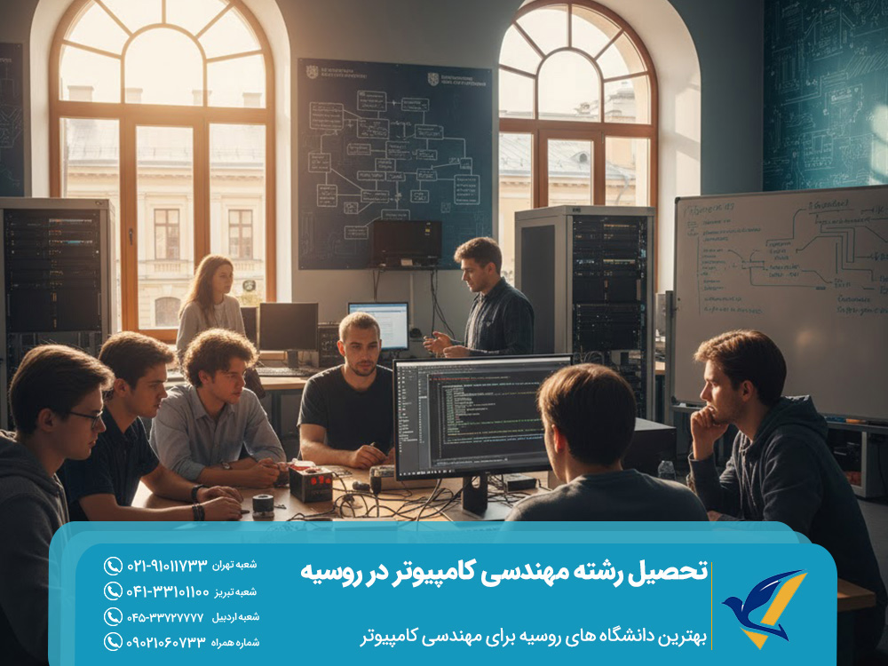 تحصیل مهندسی کامپیوتر در روسیه 2025: شرایط تحصیل و شهریه 2 بهترین دانشگاه های روسیه برای مهندسی کامپیوتر