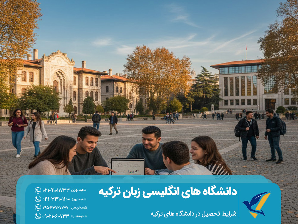شرایط تحصیل در دانشگاه های ترکیه
