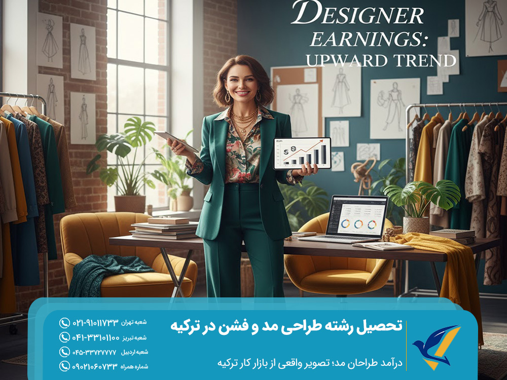 تحصیل رشته طراحی مد و فشن در ترکیه 2025؛ چرا اینقدر محبوب است؟ 5 درآمد طراحان مد؛ تصویر واقعی از بازار کار ترکیه