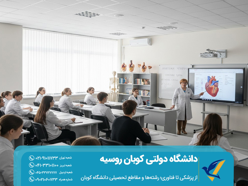 از پزشکی تا فناوری؛ رشته‌ها و مقاطع تحصیلی دانشگاه کوبان