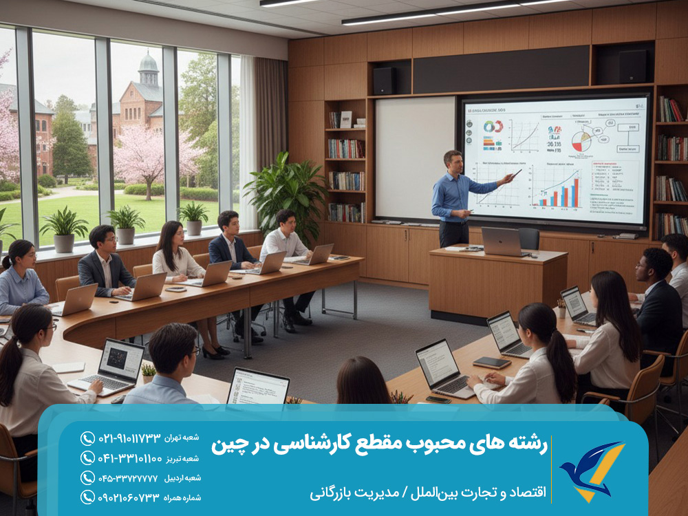 رشته های محبوب مقطع کارشناسی در چین با بالاترین بازار کار پس از فارغالتحصیلی 4 اقتصاد و تجارت بینالملل / مدیریت بازرگانی