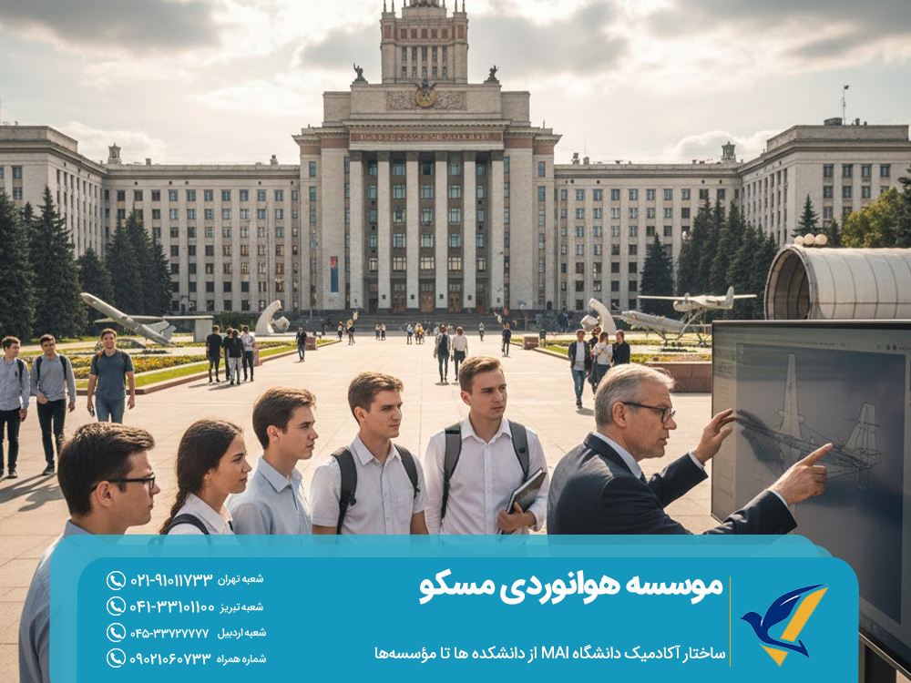 ساختار آکادمیک MAI؛ از دانشکده‌ ها تا مؤسسه‌ها