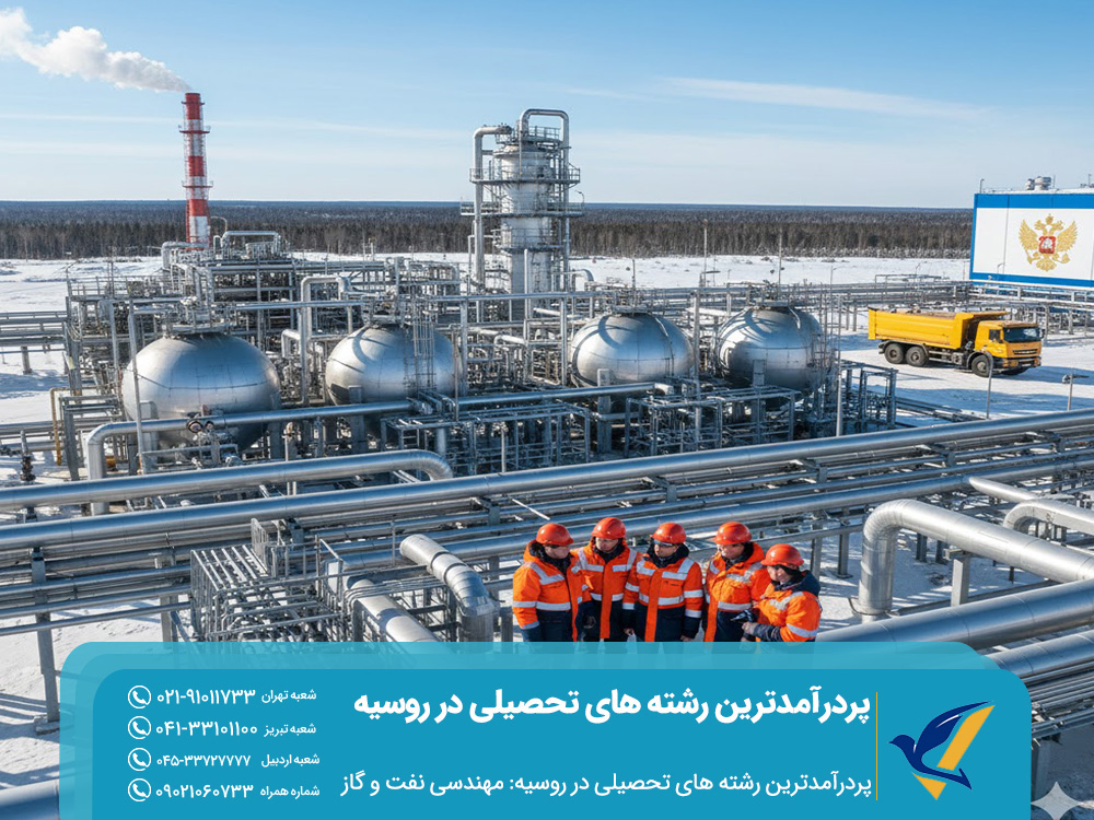 تحصیل در رشته مهندسی نفت و گاز در روسیه
