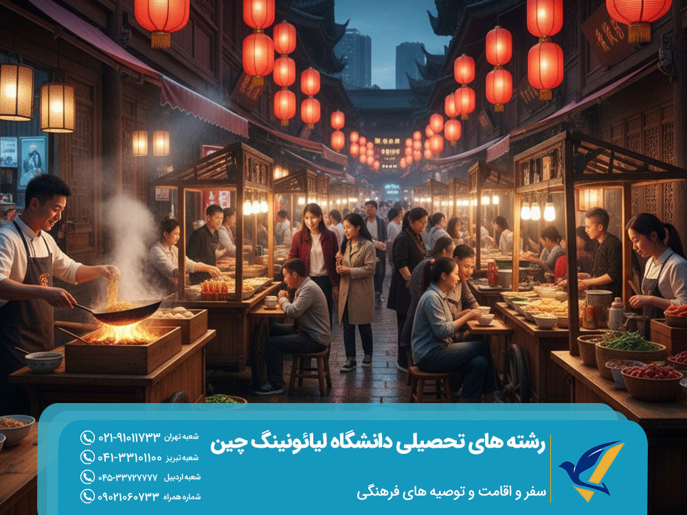 رشته های تحصیلی دانشگاه لیائونینگ چین 7 سفر و اقامت و توصیه های فرهنگی