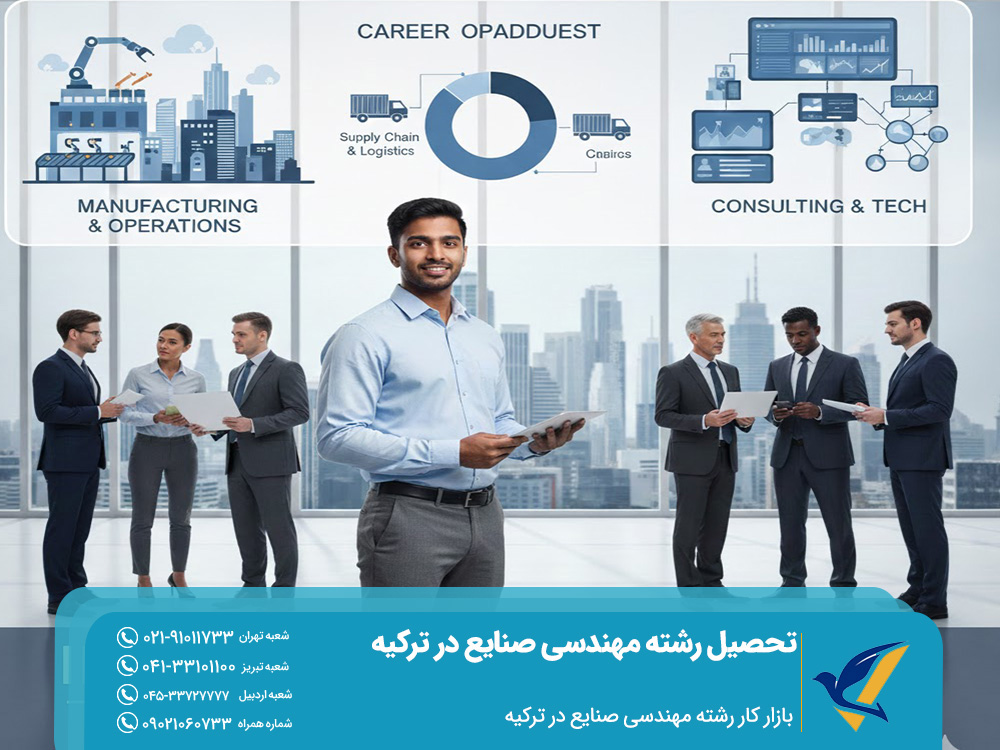 بازار کار رشته مهندسی صنایع در ترکیه