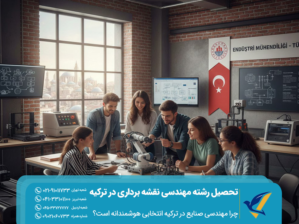 چرا مهندسی صنایع در ترکیه انتخابی هوشمندانه است؟