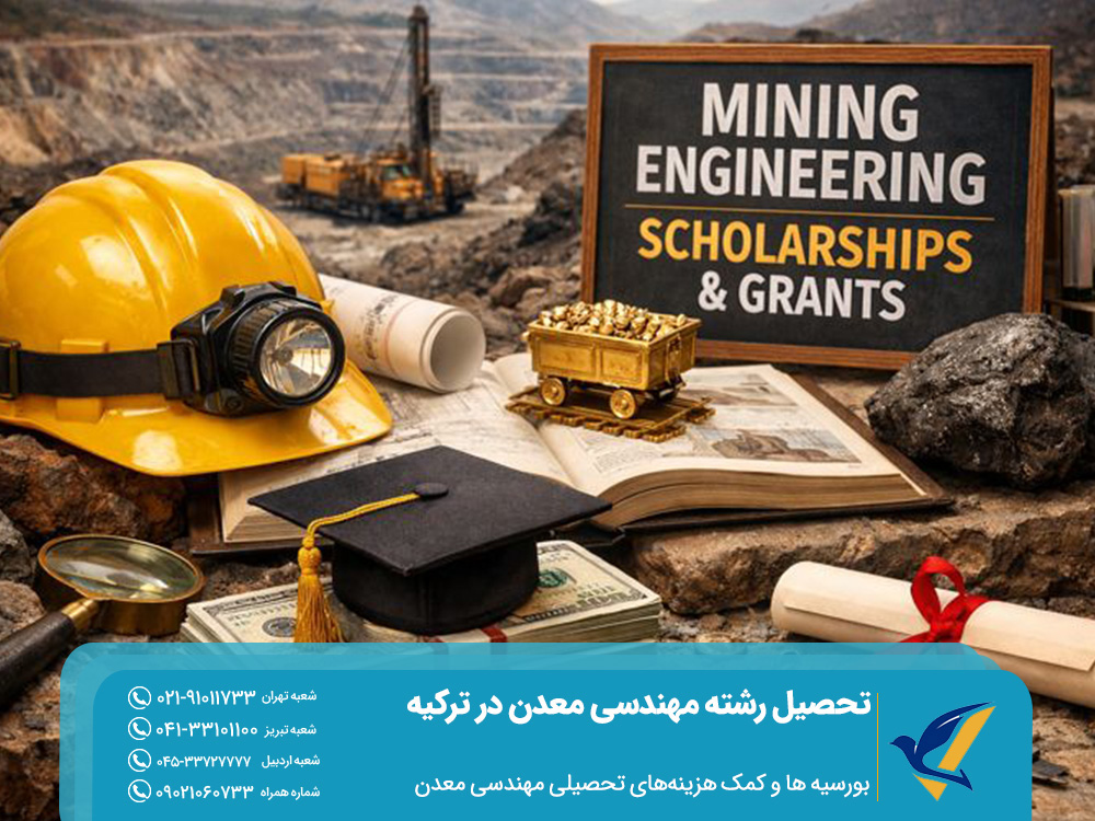 بورسیه‌ ها و کمک‌ هزینه‌های تحصیلی مهندسی معدن