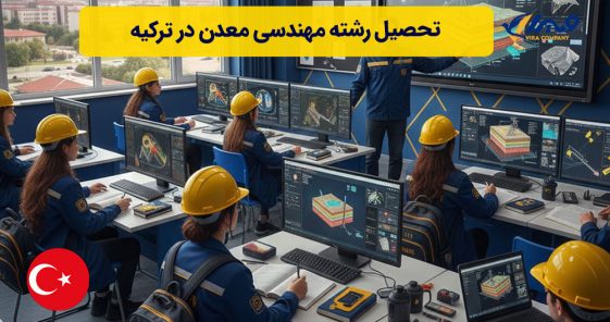 تحصیل رشته مهندسی معدن در ترکیه