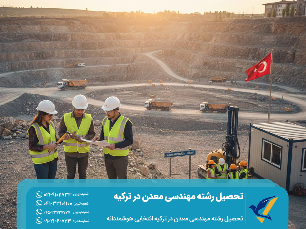 تحصیل رشته مهندسی معدن در ترکیه انتخابی هوشمندانه