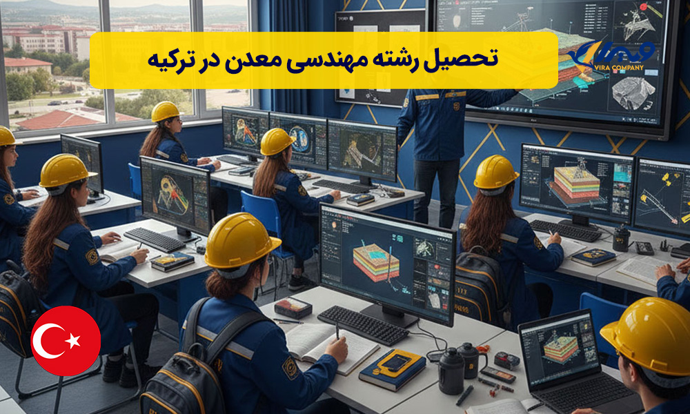 تحصیل رشته مهندسی معدن در ترکیه