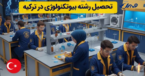 تحصیل رشته بیوتکنولوژی در ترکیه