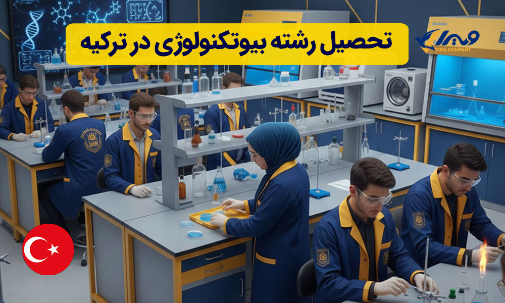 تحصیل رشته بیوتکنولوژی در ترکیه