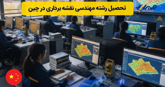 تحصیل رشته مهندسی نقشه‌ برداری در چین