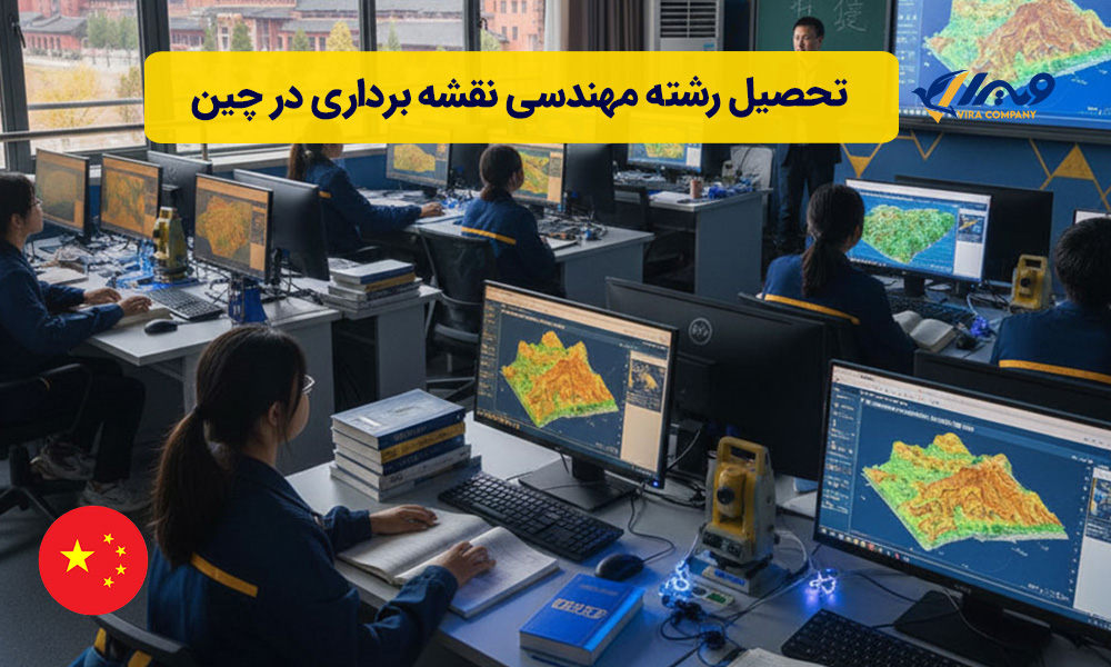 تحصیل رشته مهندسی نقشه‌ برداری در چین
