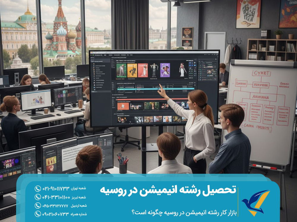 بازار کار رشته انیمیشن در روسیه چگونه است؟